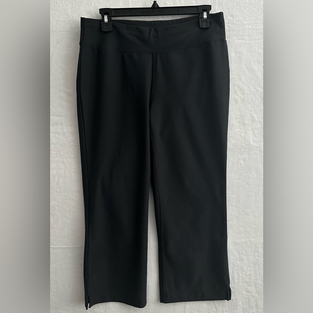 Lucy Vital Collection Yoga Pants Women’s M Charcoal Gray Wide Leg Athletic